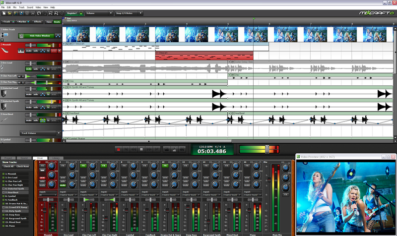 Mixcraft Screenshot